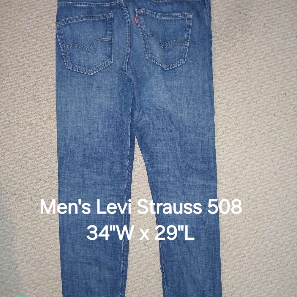 Levi's Slim Straight Denim Jeans - Classic Blue